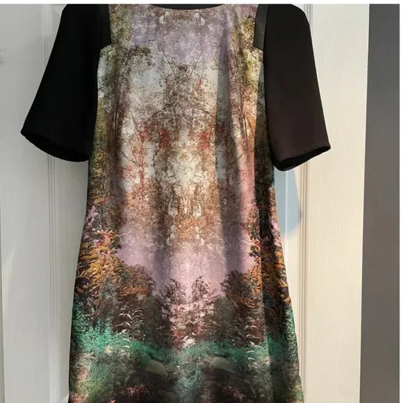 Ted Baker Atheena Magic Mystery Woods Dress size 1 nwot - Picture 3 of 7